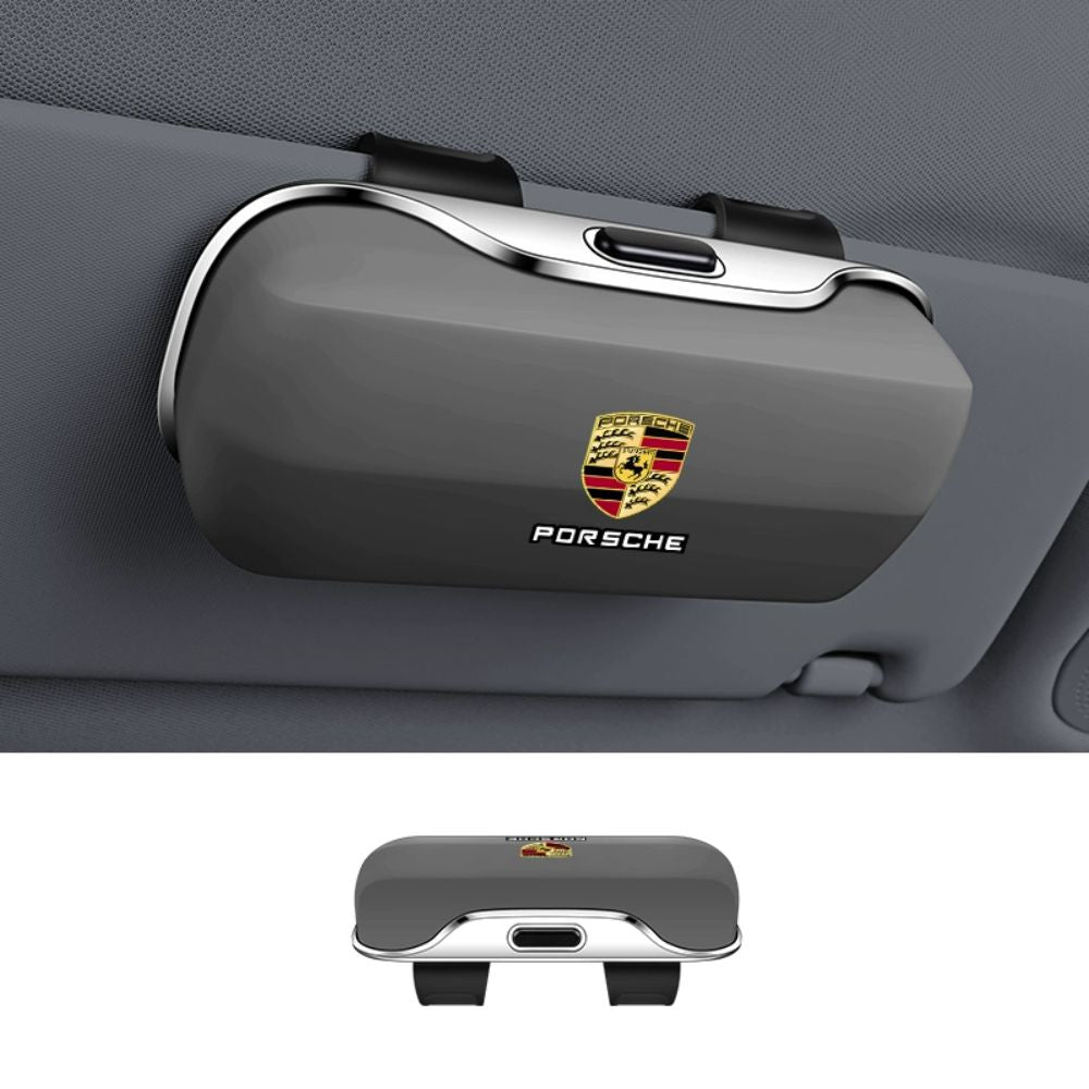 Multifunctional car sunglasses case