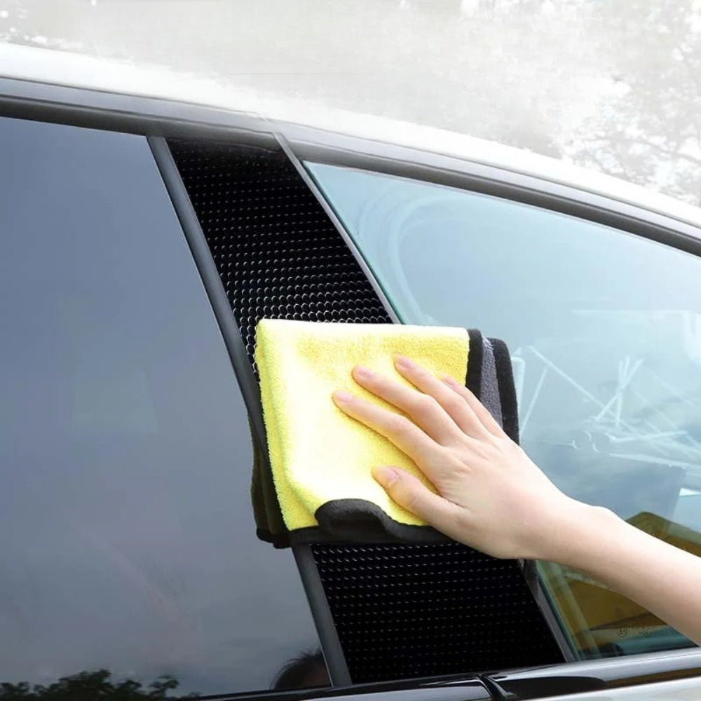 2x Autoraamstickers met logo